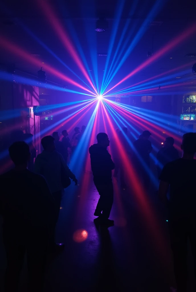 ROOM FULL OF DISCO LIGHTS

