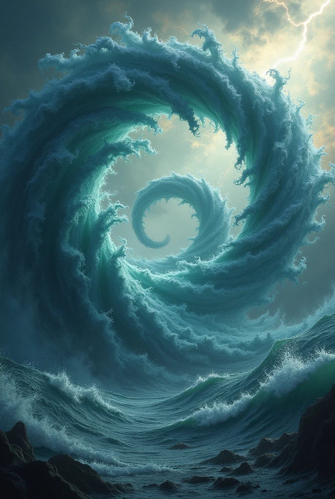Two cyclones making love