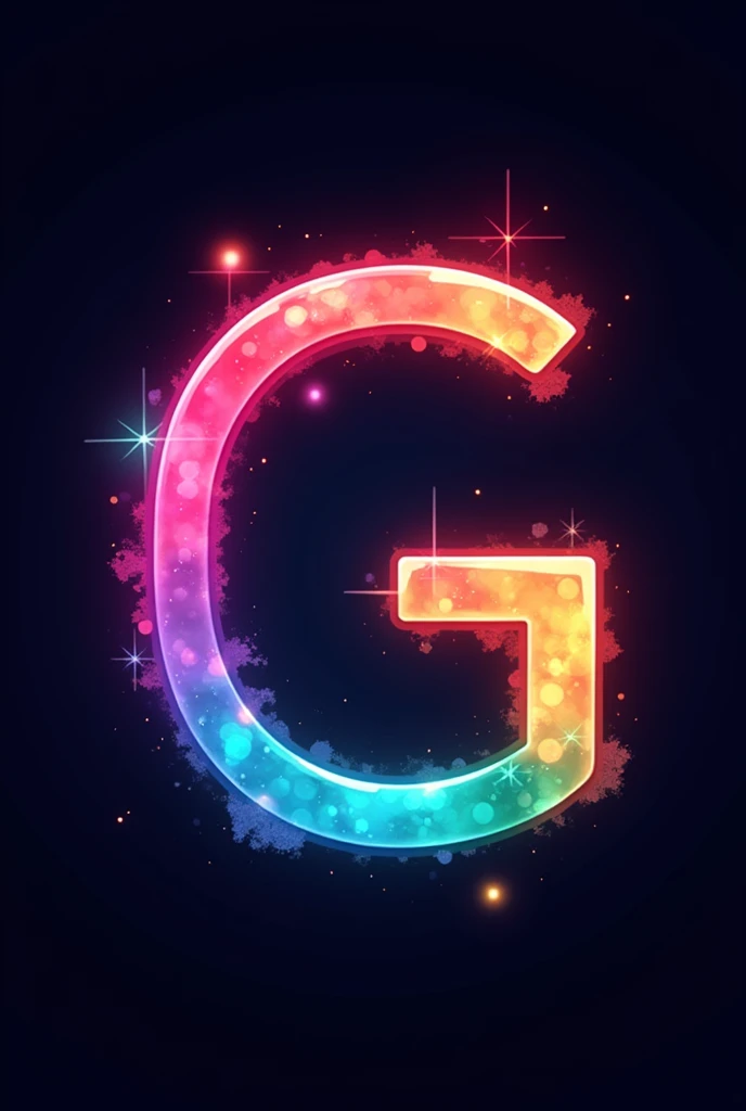 colorful letter G gamer logo for youtube