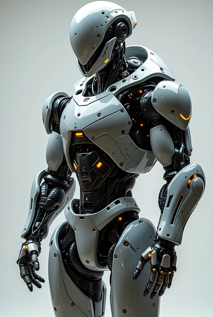 an extremely complex and advanced cyborg Chassis