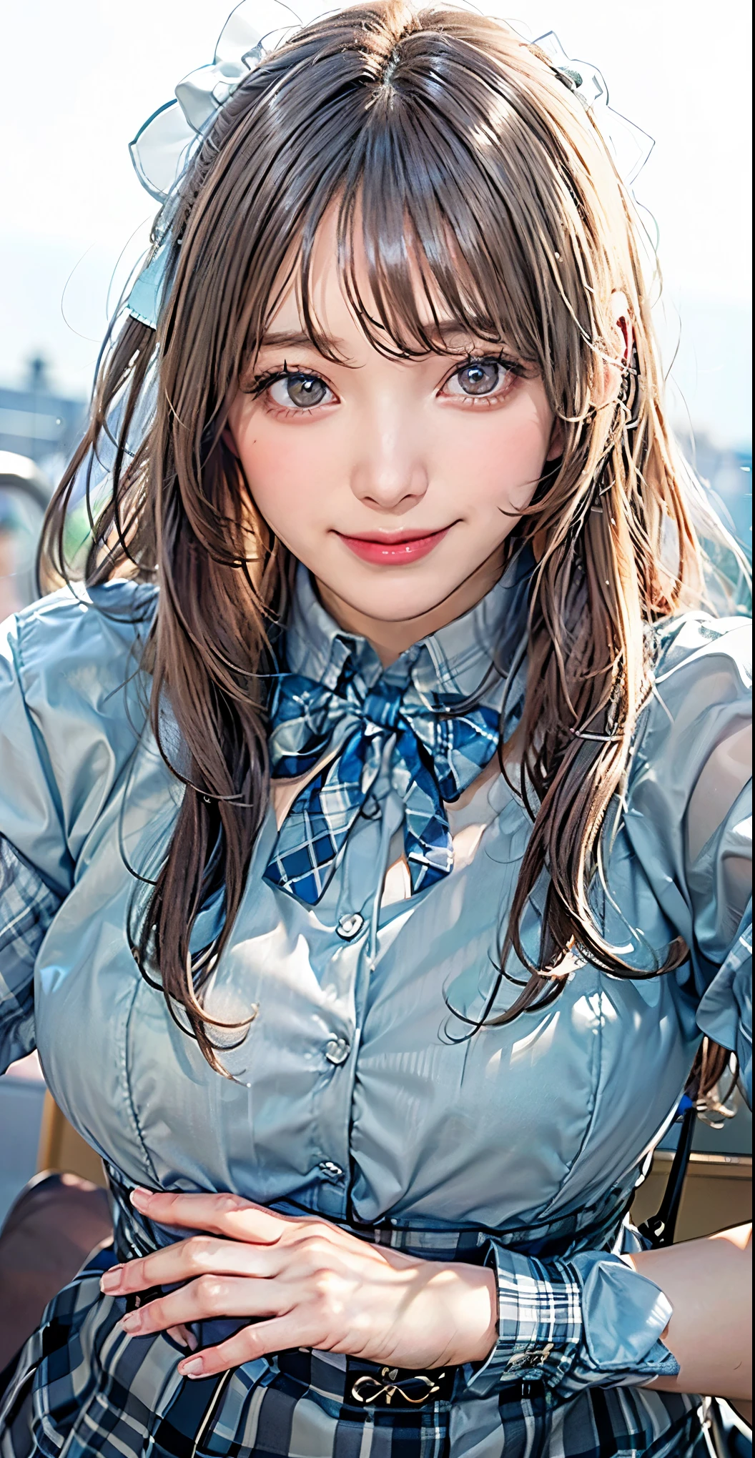dynamic girl, ponytail、Standing Alone,Nipples are visible、 smile、internal, (((Nipples are visible、Naked with a long enamel coat))),Perfect balance,Very detailedなライブアクション8k, Perfect lighting, Tabletop,highest quality, 超A high resolution,4K,Very detailed, photo shoot, 8k, smile, High resolution, Absurd:1.2, Kodak Portrait 400, Film Grain, Lens flare,Professional photos, ((Anatomically correct)),(((office Street、Going to work)))、Big Breasts,Erect nipples,(((Nipples are visible)))、(((Nipples are visible))), smile、 (((Nipple Slip)))