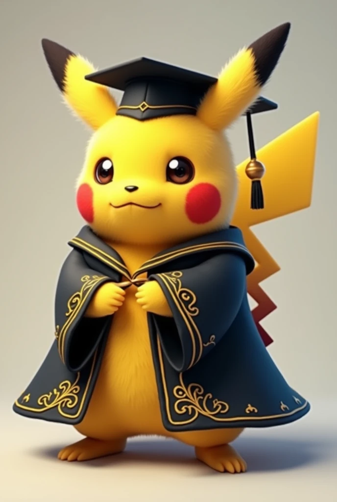 Pikachu in GPA uniform