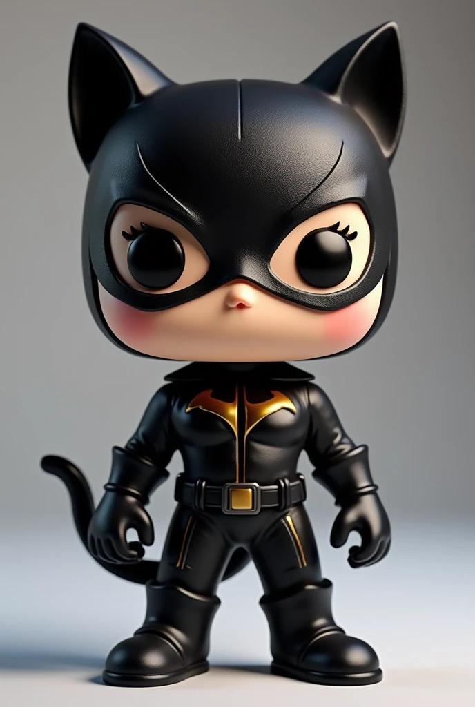 3d render of funko catwoman