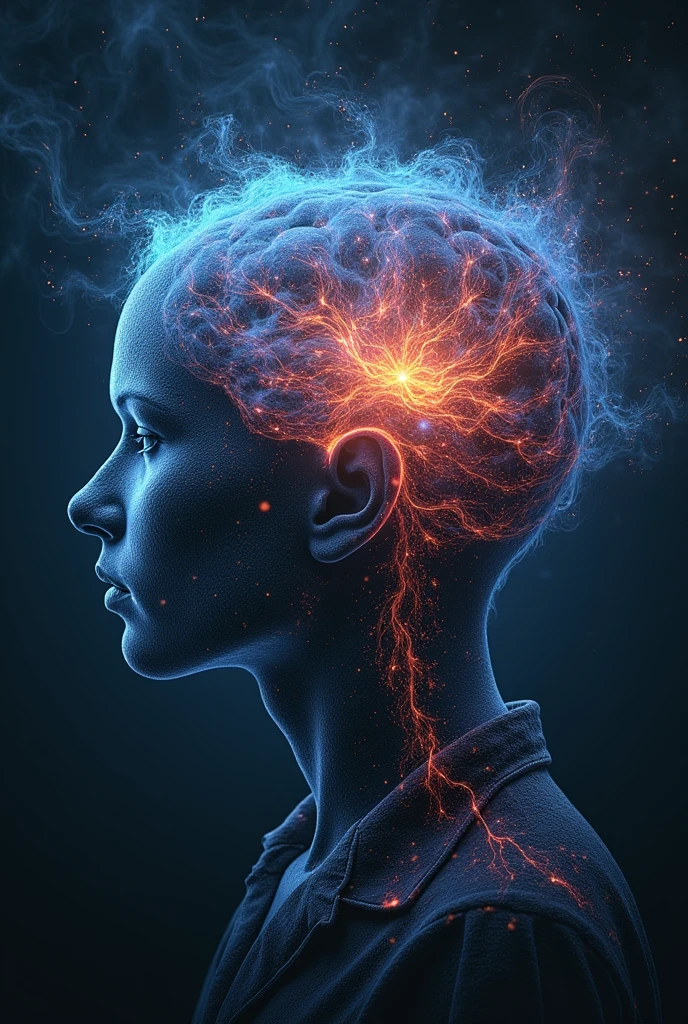makes an image of what happens internally about bipolar depressive disorder allusion to thermodynamics, that does not have people