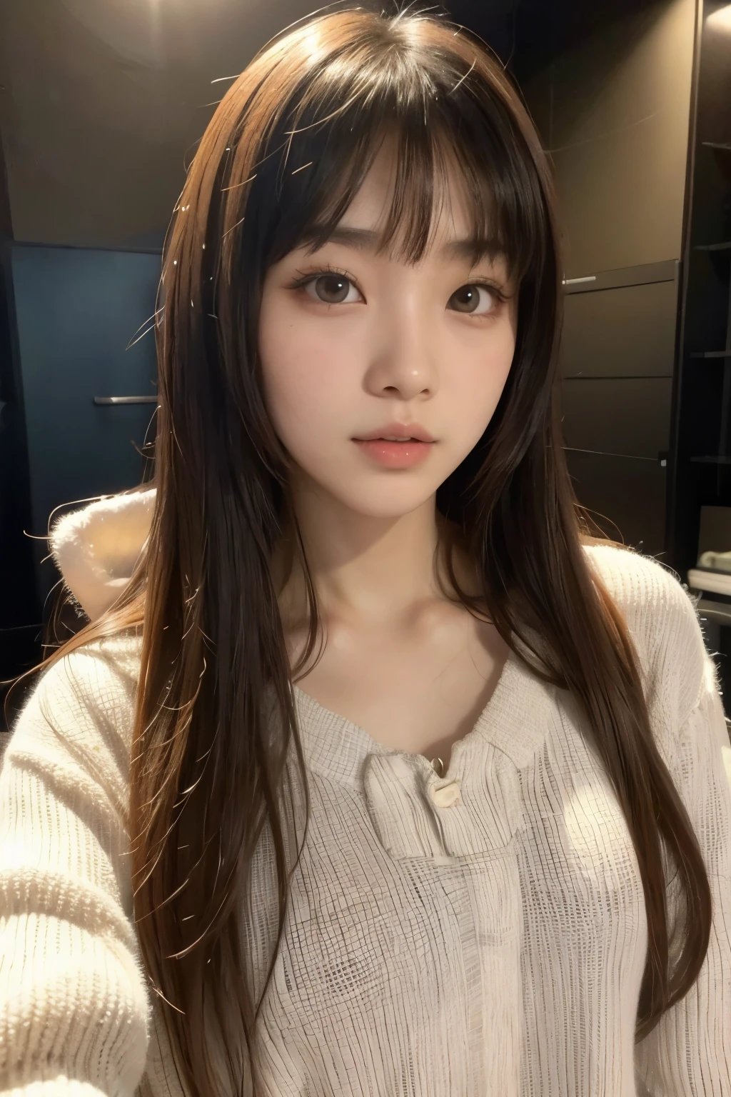 Asian brunette girl 
