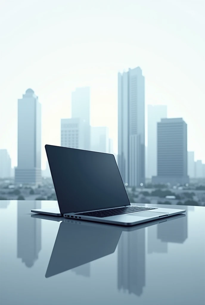 Create a corporate image and the institutional horizon of a laptop lending business and a text where it says business idea #2