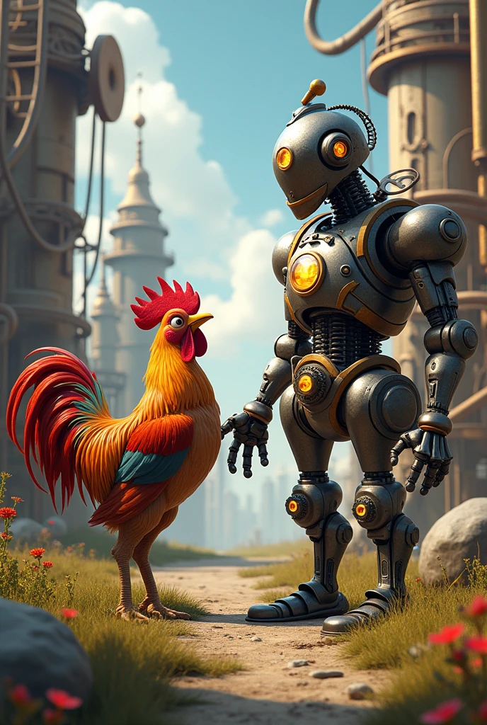 Rooster and Mr. Mechanic
