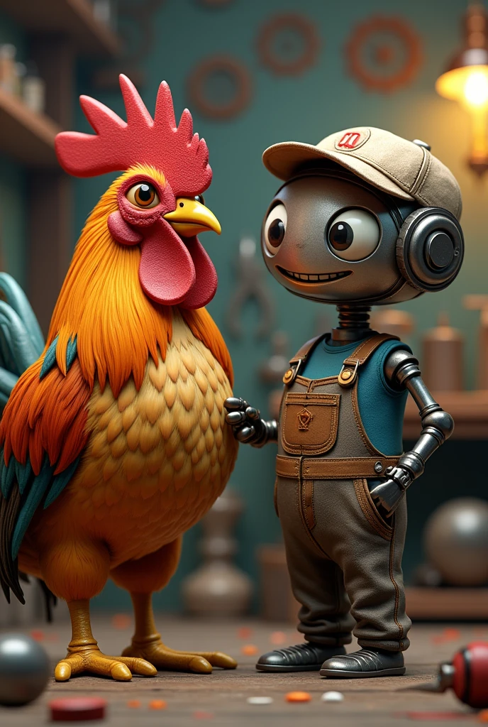 Rooster and Mr. Mechanic