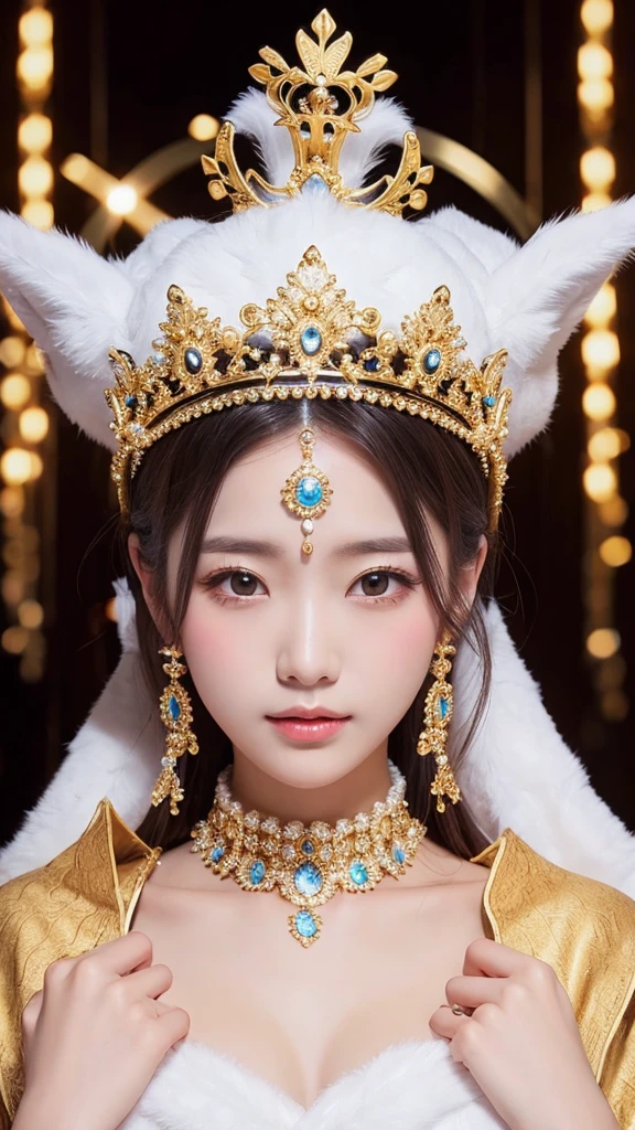 goddess Money nice Crown White