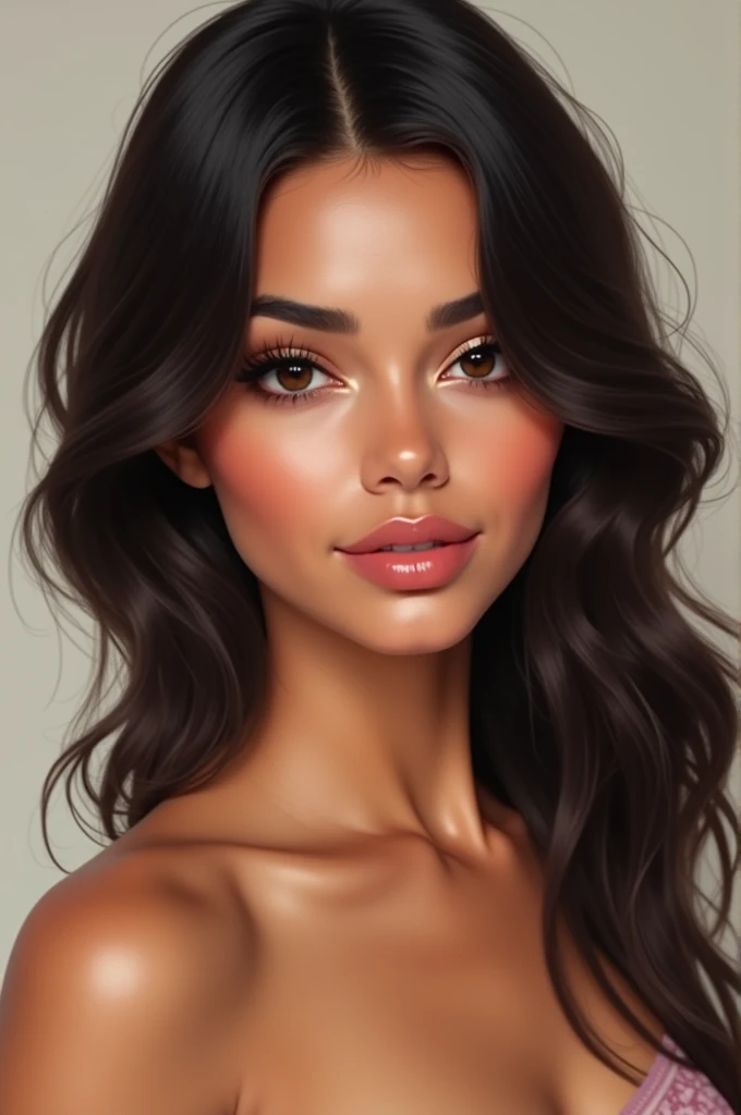 ((best quality)), ((masterpiece)), (detailed), perfect face latina girl