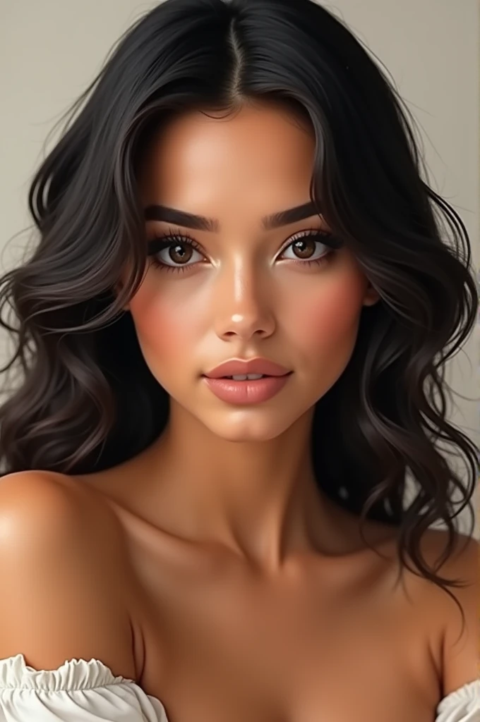 ((best quality)), ((masterpiece)), (detailed), perfect face latina girl