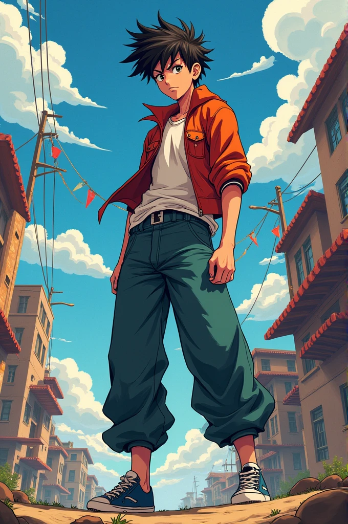 Thin man and big thighs anime