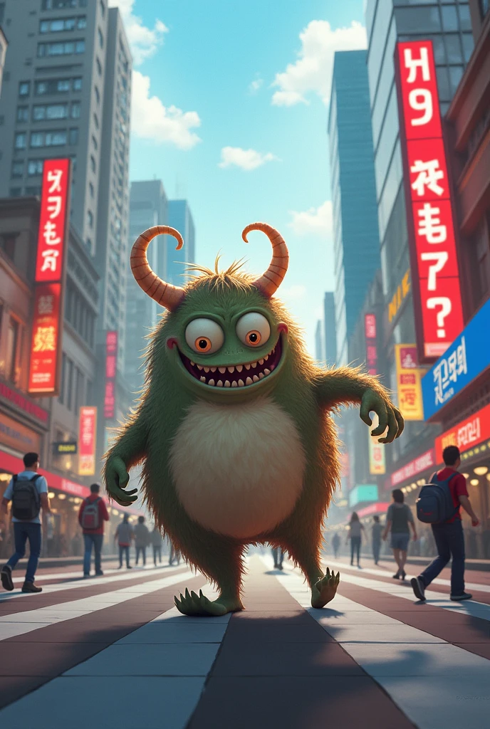 An easy urban monster 
