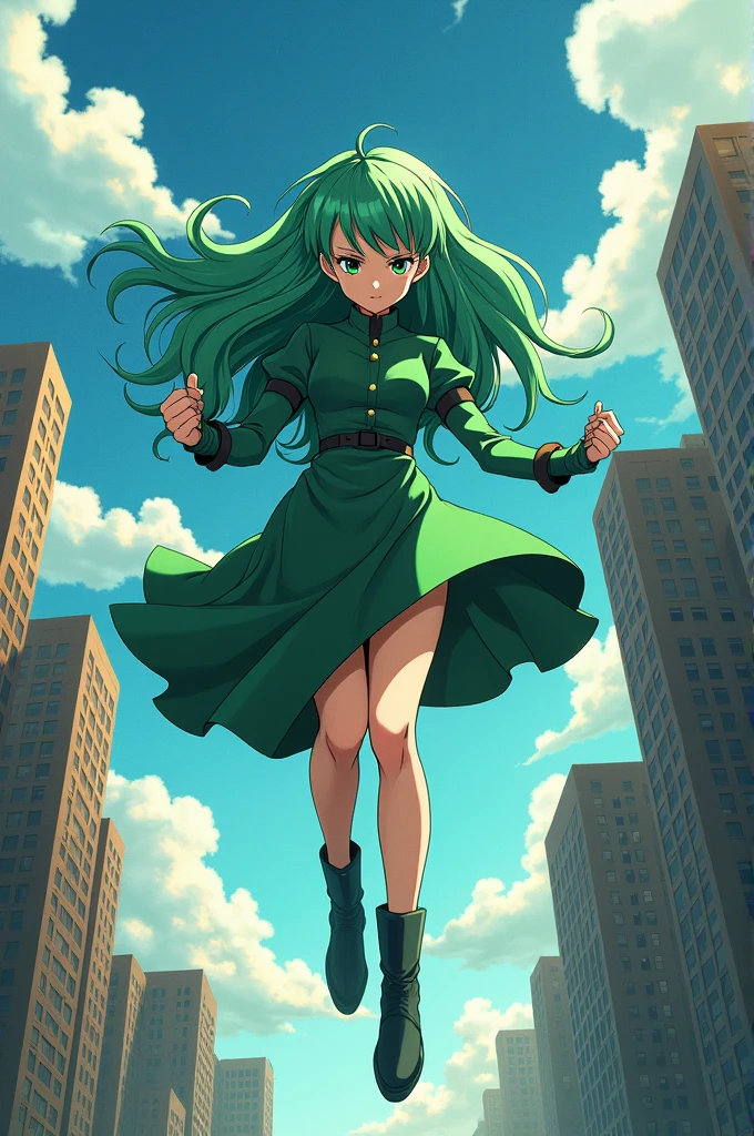 Make the character Tatsumaki from the anime and manga One Punch Man