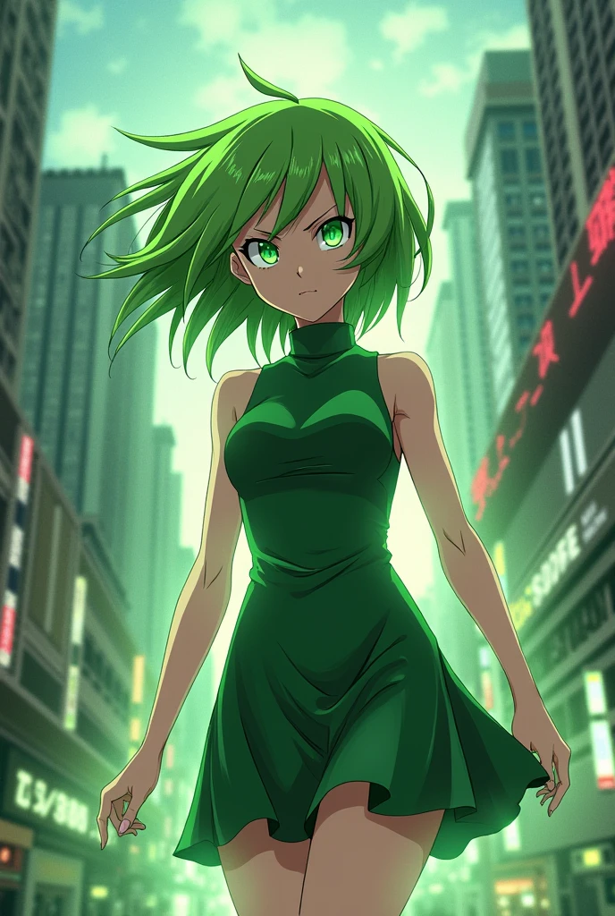 Make the character Tatsumaki from the anime and manga One Punch Man