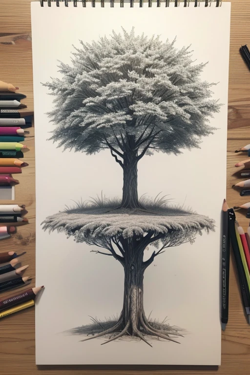 Create a drawing of a tree
