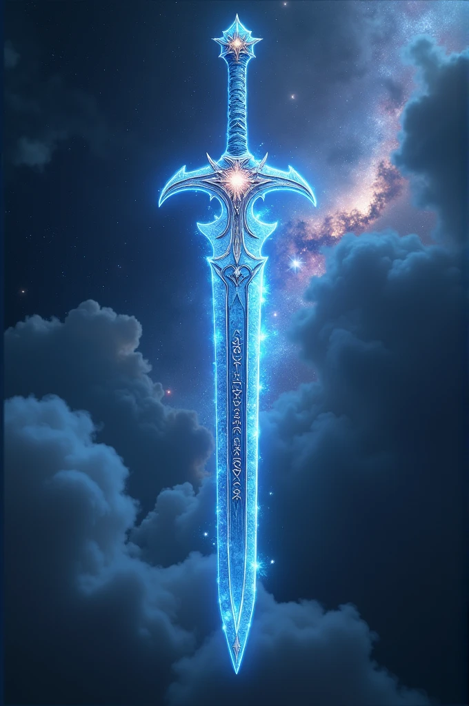 A cosmic and shining sword