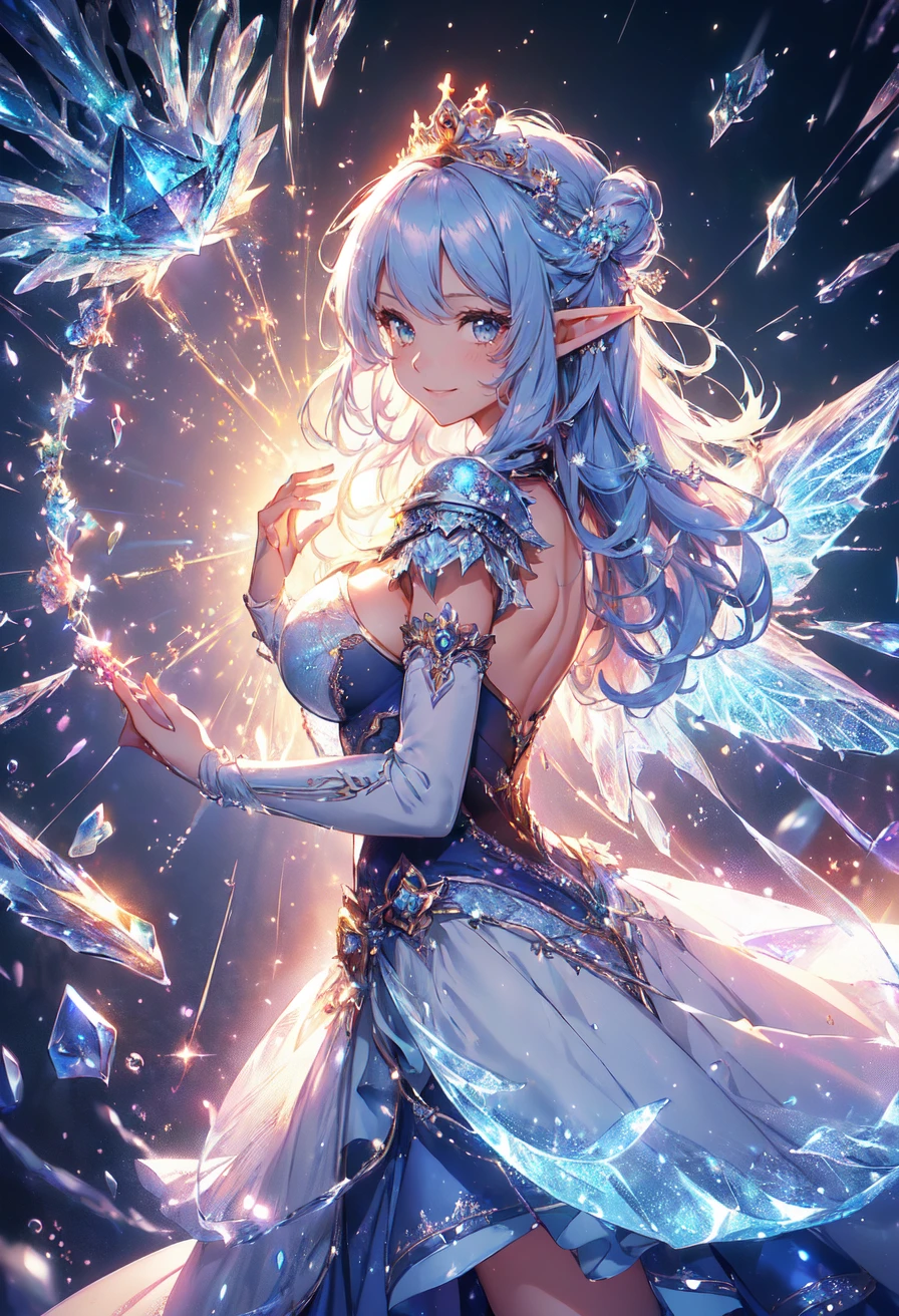 最high quality、1 woman elf、Figure skating、踊るbeautifulポーズ、whole body、beautifulシューズ、　Super beauty、)((low angle)'、beautiful瞳、tears、universe、Grand Palace、beautiful装飾、brassiere、dress、Has ice-decorated armor、Legendary Sword、、Ice Sword、Ice tiara、Swirling Ice、Crystal of snow、Ice Palace、Large ice skating rink、最high quality , fractal art.、Glowing ice、Fighting pose、、　Bikini Armor、beautiful胸、Large Breasts　((Laugh beautifully、))((Glowing ice　))SMqueen、beautiful顔、Orgasm、Ecstasy、whole bodybeautiful装飾の下着、World of Illusions、Ice crystals、Crystal of snow、Bigger on the front、 beautiful輝き,High-definition depiction, Realistic, 8k, Unity, beautiful太もも,,Giant Devil's Wings、虹colorに輝く翼、detailed groin、 low angle、light smile, Beautifully and vividly drawn, , beautiful beautiful透き通る肌、輝くbeautiful装飾の魔法、、、beautiful装飾、 , beautiful、 Romanticism,mosquito。 混沌の最もbeautiful形, Mr..々color, Intertwined flowers, particle,Magical gentle light,smile,,image quality、masterpiece、beautiful顔、Super beautiful elf woman((Big breasted 22 year old office lady、Bust 120,Beautiful long ironed hair、beautiful茶髪、height: 165cm。、Esbian、、high quality、、Visual Arts、最high quality、1 woman elf NP: Worst quality ,beautiful fractal art　、frozen、、light、Beautiful radiance,High-definition depiction, Realistic, 8k, Unity, , light smile, Beautifully and vividly drawn, , Beautiful, beautiful, clear skin、 Countless rays of light pouring down, Swirling Light, big background, , Intense light is emitted from the magic circle in front of the girl. Romanticism,Cowboy Shot:  最high quality　Artwork、uhd