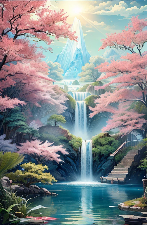 Best quality, official art, very detailed CG unified 8k wallpaper, huge file size, very detailed, high resolution, very detailed, beautiful detailed girl, very detailed eyes and face, beautiful detail eyes, light on face, movie lights, (cute woman, posing in front of a waterfall), wearing in a long dress made of water, transparent wet dress, long waves hair, washing in the waterfall, standing in the waterfall, playing with waterdrops, water backdrops, perfect anatomy, great quality, Masterpiece, intricate slim body, ethereal aesthetic, 16k quality, analog photo style, RAW photo