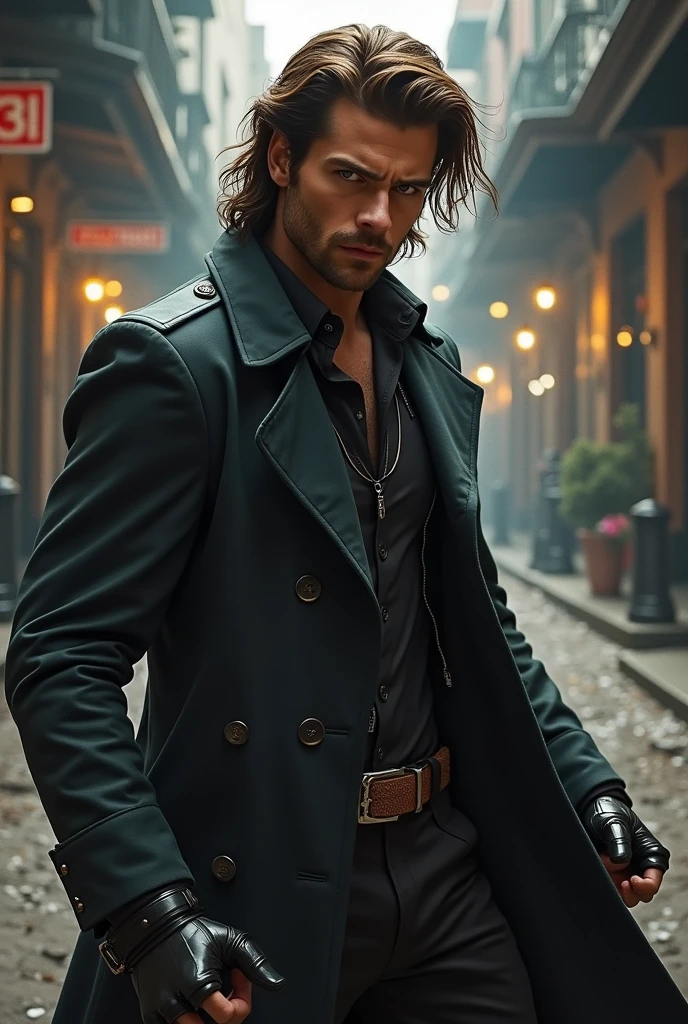 Make a picture turnig the actor Andrew Garfield in Gambit by X-Men