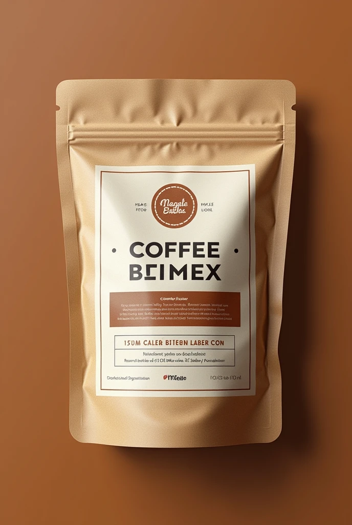 Label for a coffee filter