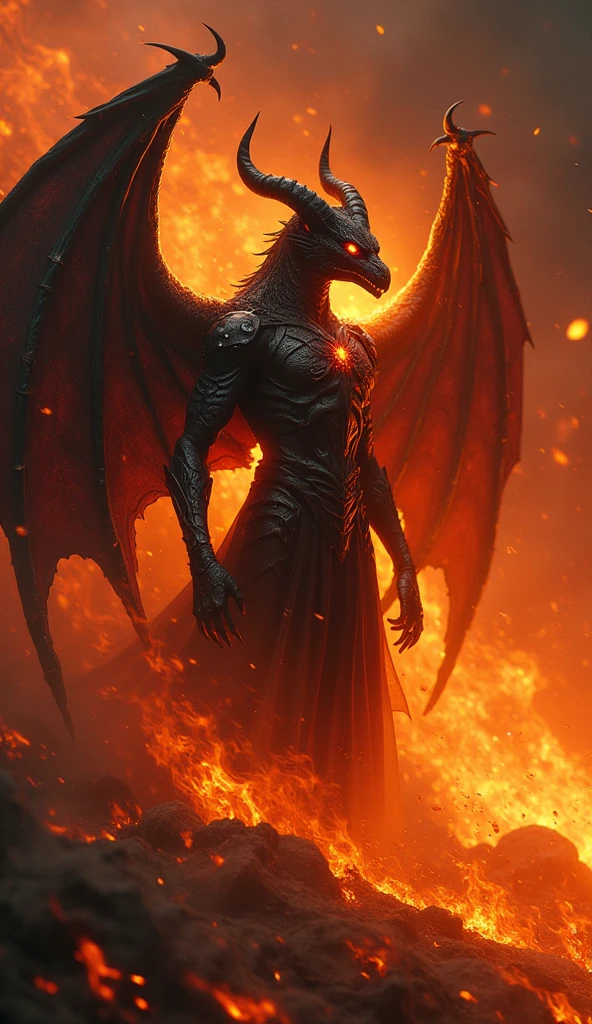 I am reclaimer of my name, Born in flames, I have been blessed, My family crest is a demon of death