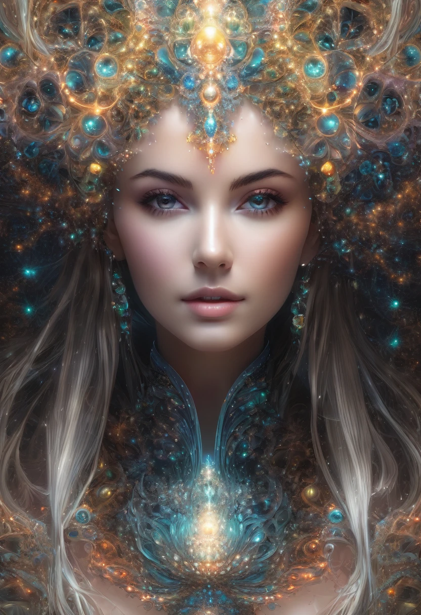 (masterpiece, top quality, Best quality, official art, beautiful and aesthetically pleasing:1.2), (1 girl:1.3), (fractal art:1.3),
