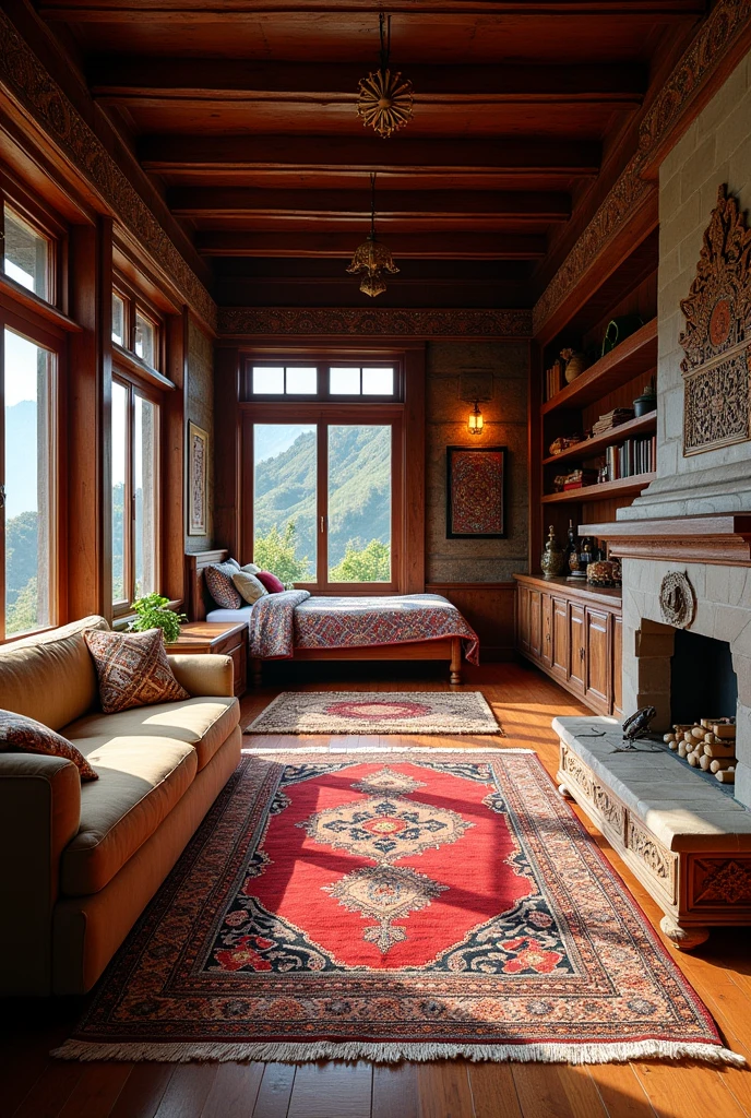 Please suggest me living room and bed room interior fr traditional nepali home