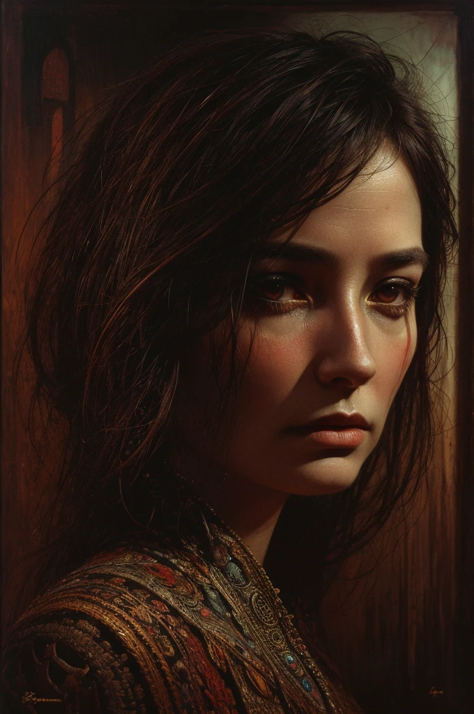 Art femme de beksinski
