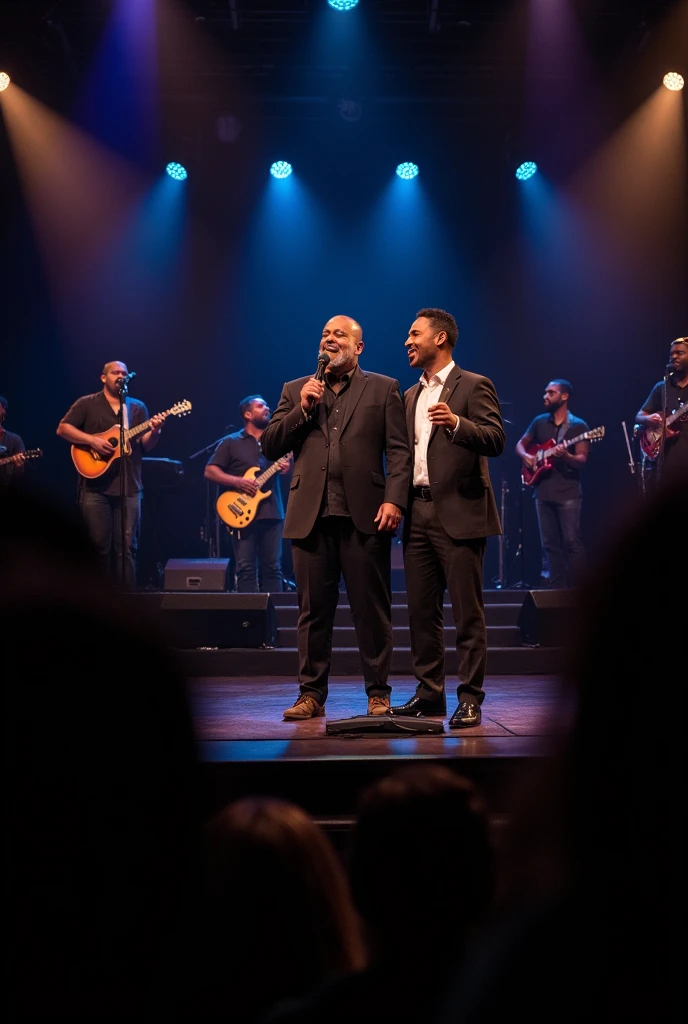 Writing for gospel band called Dad'Son