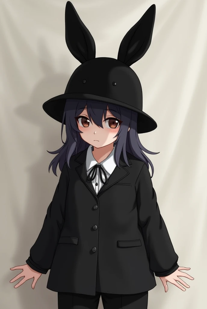 Black rabbit、hat、suit