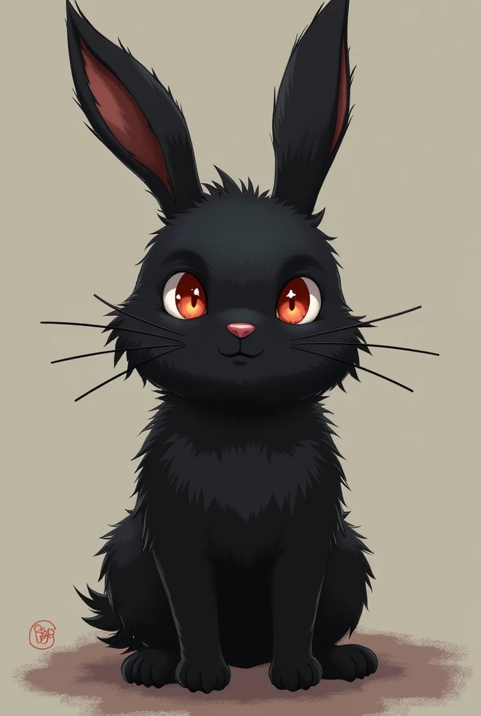 Black rabbit、hat