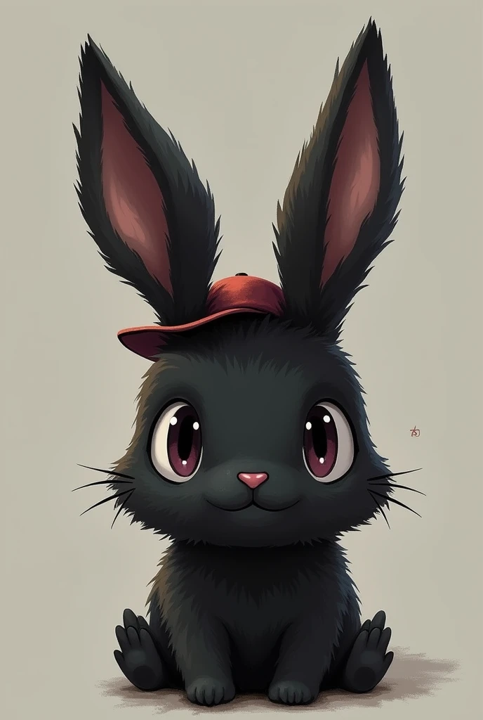 Black rabbit、hat
