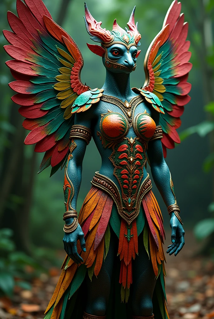 terrestrial guardian costume for brazil carnival
