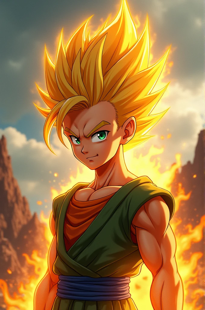 Young Mexican Super Saiyan
