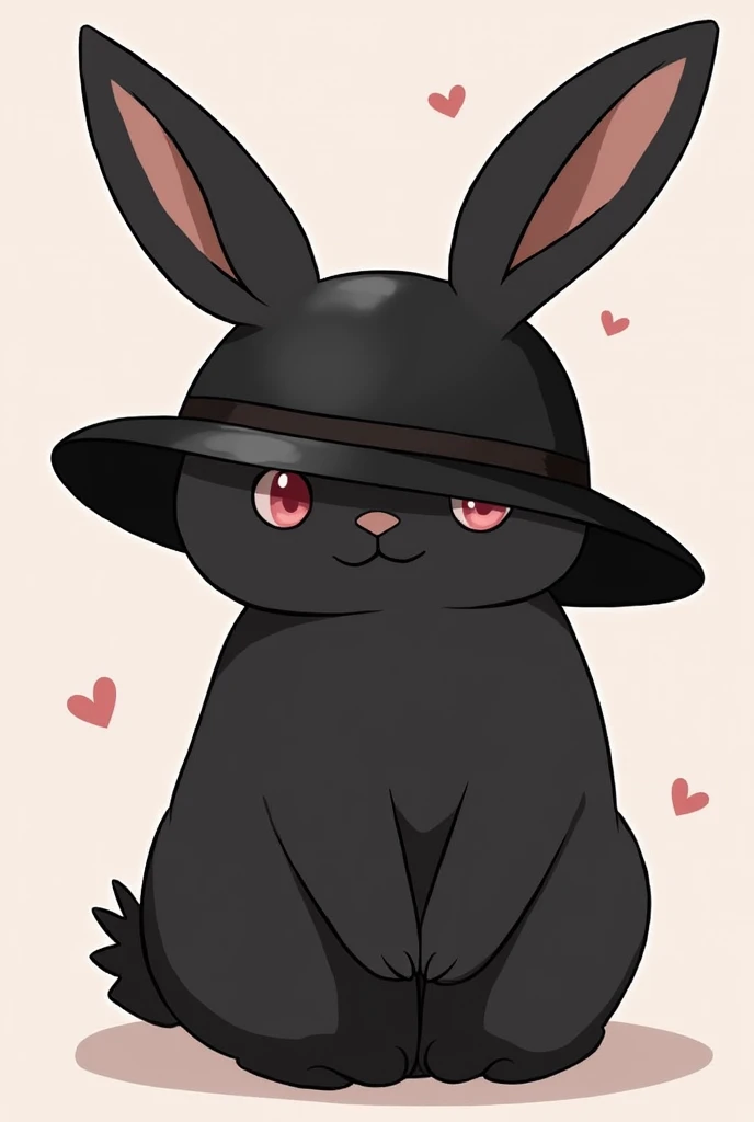 Black rabbit、hat