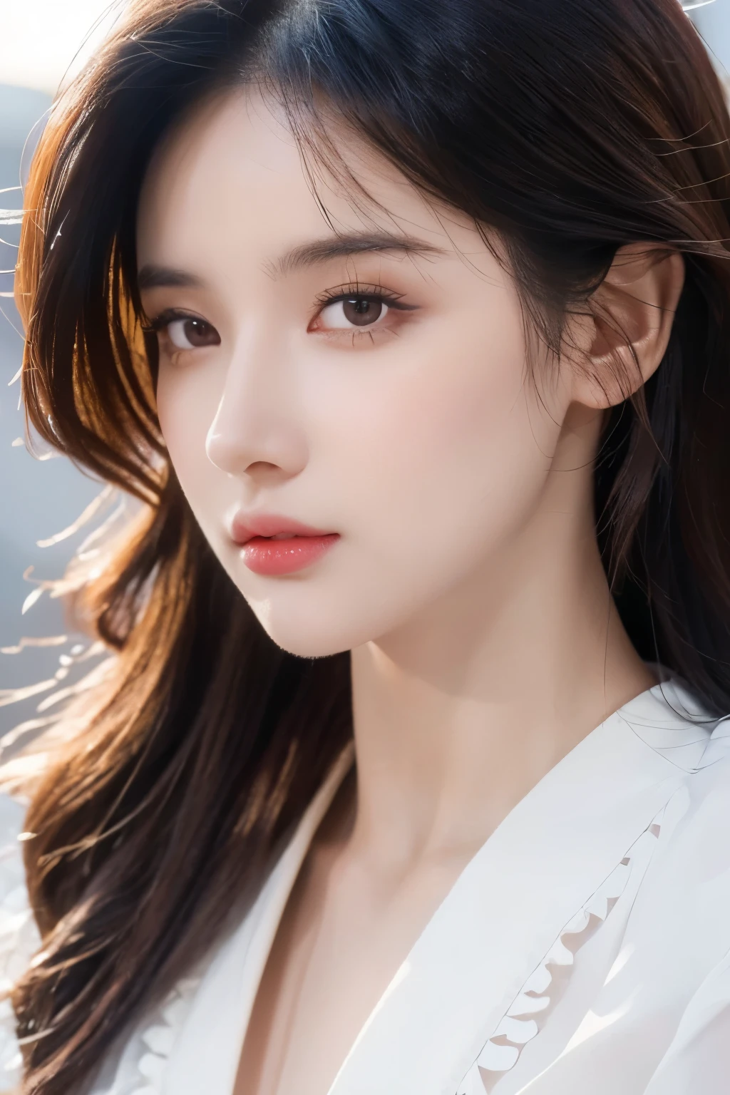 score_9, score8_up,(absurd quality,16k,highres,masterpiece), ultra details,UHD,(photorealistic Realism 16K Quality), (1 Indian woman, 22-year-old), wearing glasses, thigh highs, (super quality details, realistic texture: skin, hair), ((the most absurd quality perfect eyes)), (natural super beautiful cute sharp-face), (light pale complexion), ((clear and sharp perfect round realistic brown_eyes)), finely detailed pupils, detailed lips:1.3, BREAK, ((Fujicolor, daytime soft lighting), detailed perfect symmetrical face, detailed sharp nose, detailed glossy lips, detailed white teeth, perfect midriff, fashion supermodel, (curly heban hair (slicked to the one side) Intricately detailed), BREAK, a sensual japanese schoolgirl in provocative pose, full body, beautiful detailed eyes, beautiful detailed lips, extremely detailed face and eyes, long eyelashes, messy hair, (best quality,4k,8k,highres,masterpiece:1.2),ultra-detailed,(realistic,photorealistic,photo-realistic:1.37),highly detailed, vibrant colors, cinematic lighting, intricate details, dramatic lighting, elegant, graceful, captivating, alluring, provocative, sensual