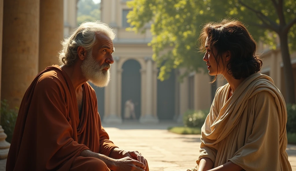 Once a person asked the great philosopher Socrates, “