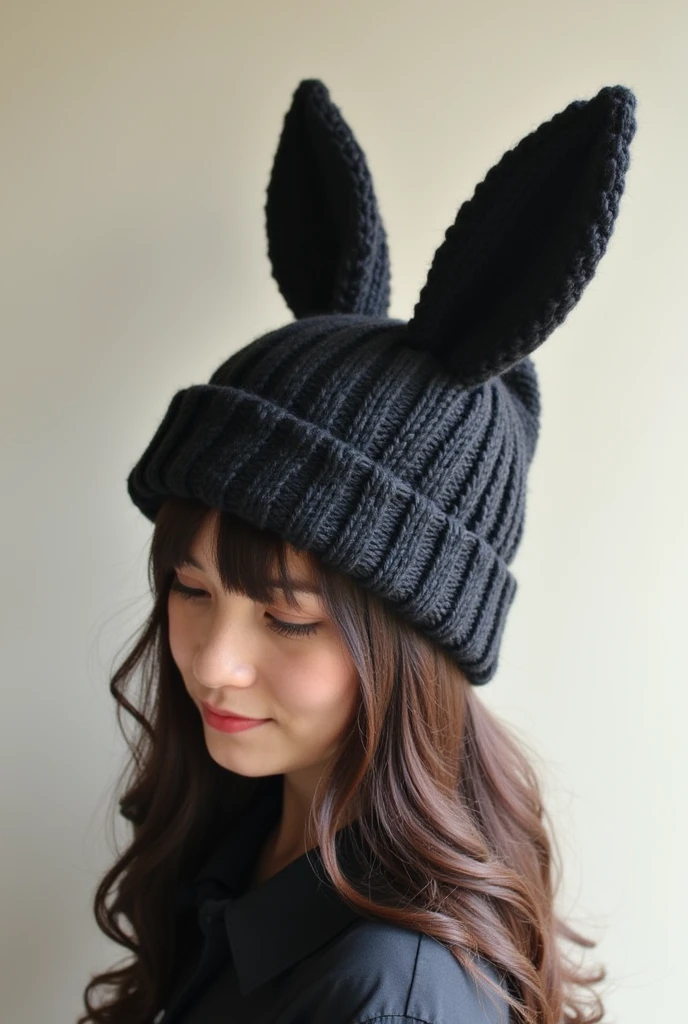 Black rabbit、hat