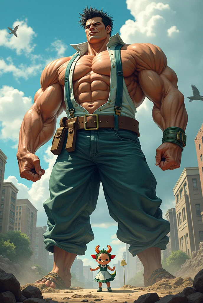 creates Jack Hanma from the Baki manga and Elma from the Kobayashi-san manga