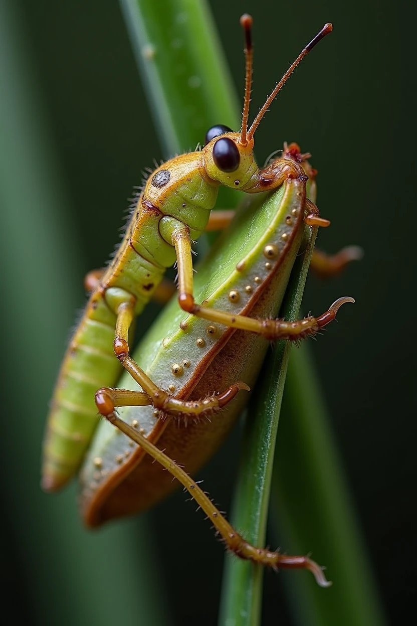 Buff venus fly trap fucks arthro bug fly in the mating press sex position