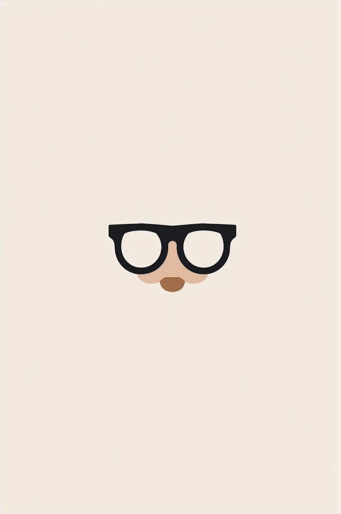A logo of an optician in black, beis, lila