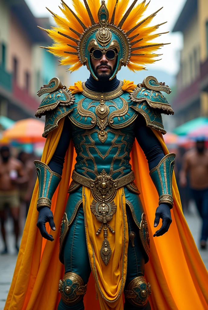 guardian man costume for brazil carnival