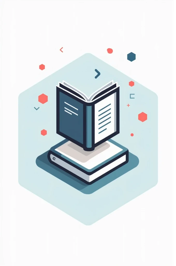 An icon for the school club with a book in the middle 