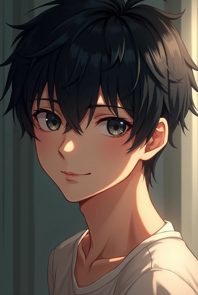 Masterpiece, high quality, high resolution, ultra detailed, 1 boy, handsome boy, beautiful face, nude, black hair, looking at viewers.