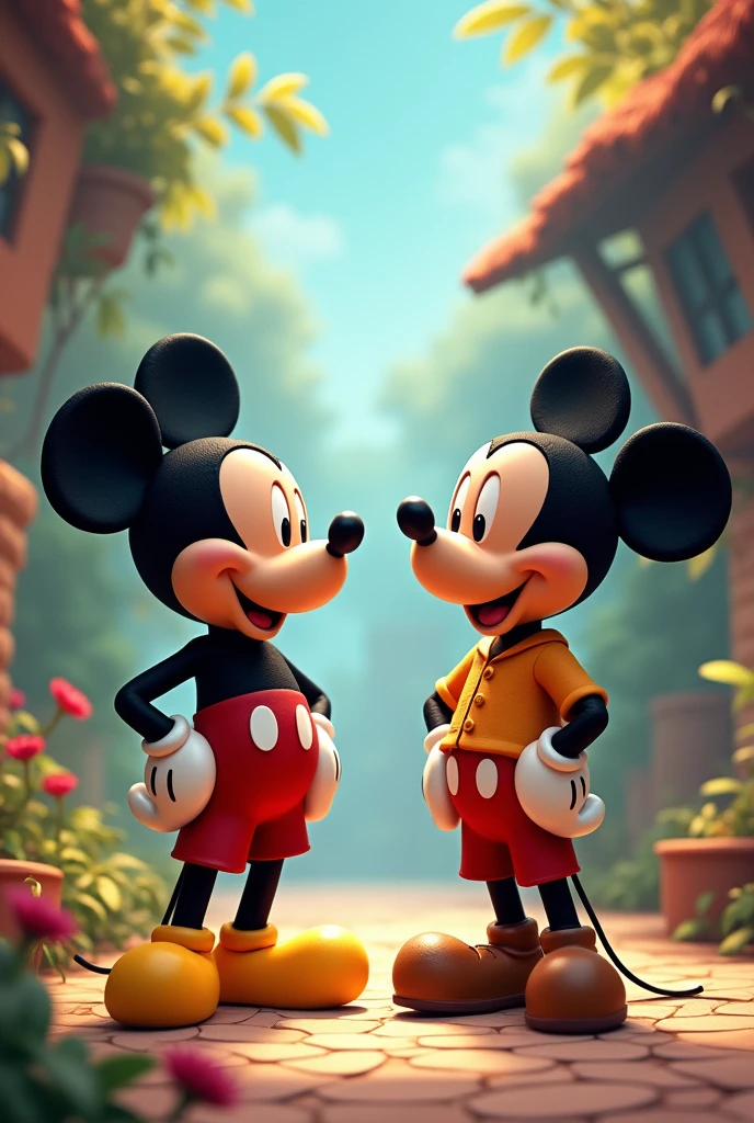 Queria que o mickey mouse falase pablo gay