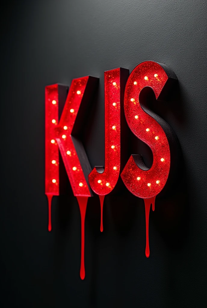 I want an image that says "KJS"
Make the decoration something modern and gangster-like