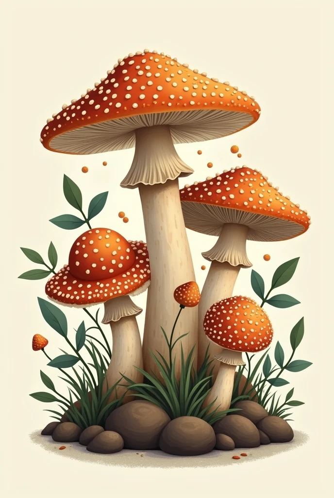 Medicinal mushrooms logo