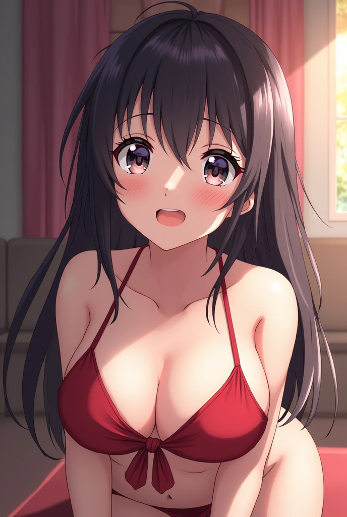 Anime girl during sex