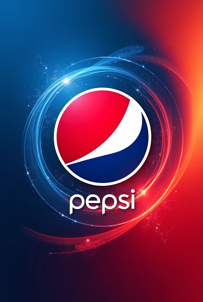 Create a creative poster of the Pepsi soft drink company